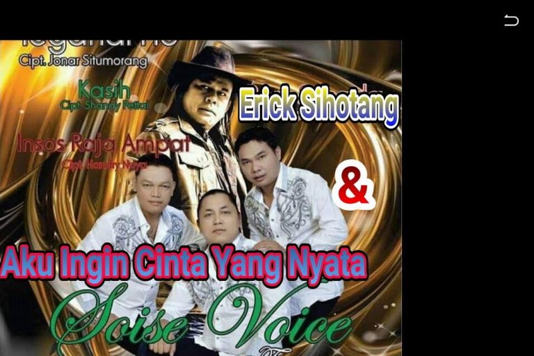 Aku Ingin Cinta Yang Nyata – Soise Voice Feat Erick Sihotang Chord - Lirik Lagu Aku Ingin Cinta Yang Nyata - Soise Voice Feat Erick Sihotang